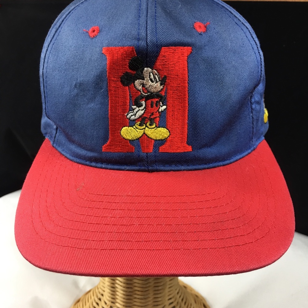 Vintage 90s Mickey Mouse Disney Snapback Cap - Picture 6 of 8